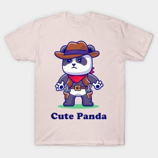 Cute panda kid T-Shirt